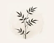 Ink bamboo branches